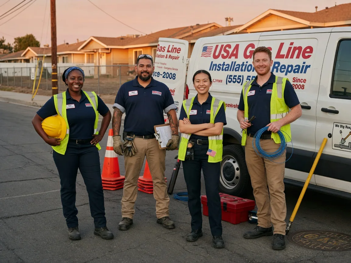 Gas Line Installation company in Chunchula, AL